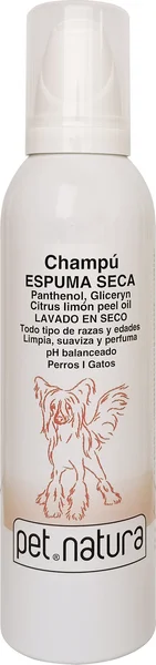 Champu Lavado en Seco Mascotas 200 ml