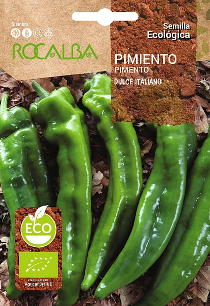 Semilla Ecologica Pimiento Dulce Italiano