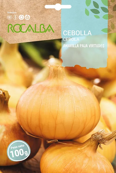 Semilla Cebolla Amarilla Paja de Las Virtudes 100 gr