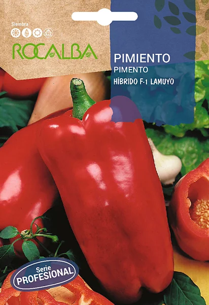 Semilla Profesional Pimiento Hibrido F1 Lamuyo
