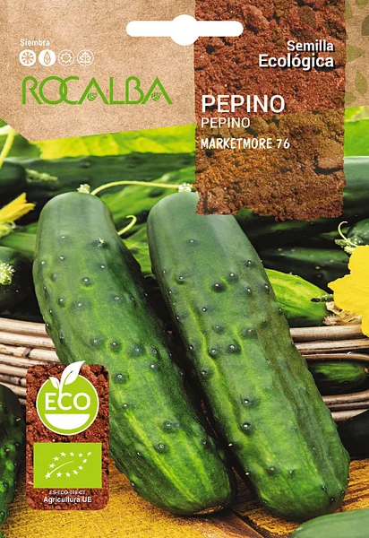 Semilla Ecologica Pepino Marketmore 76