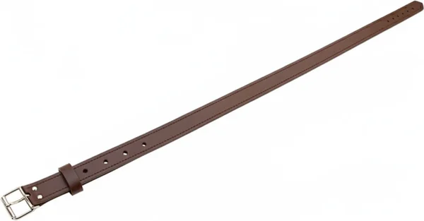 Collar Ganado Simple Cuero Sillero 110x4