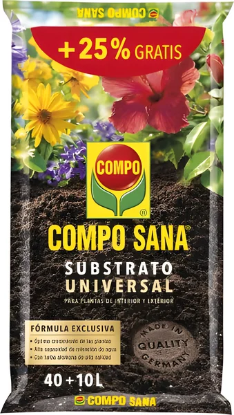 Sustrato Compo Sana 40+10 litros