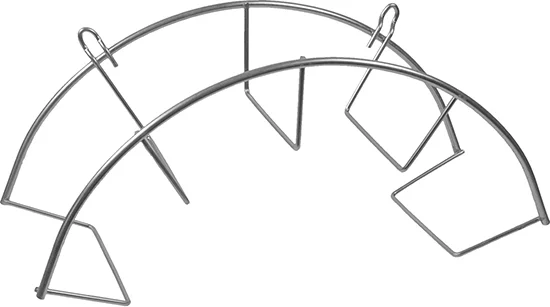 Soporte Manguera Grande Zincado