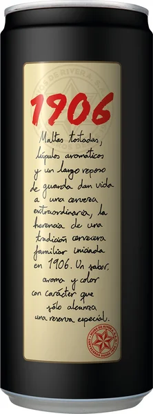 Cerveza 1906 Lata 33cl - Pack 6 ud