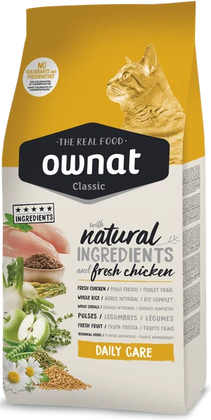 Pienso Gatos Ownat Classic Daily Care 4 kg