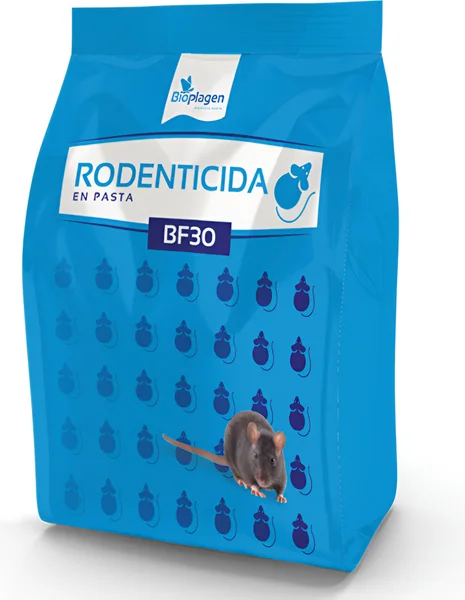 Raticida Pasta Fresca Azul Bf30 Bolsa 3 kg