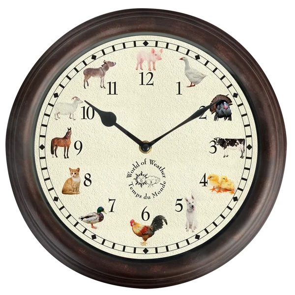 Reloj Sonido Animales de Granja