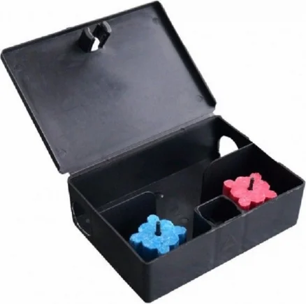 Portacebos Raticida Pequeño PK 041 Negro