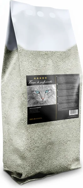 Arena Aglomerante Gatos Blanca 5 Kg