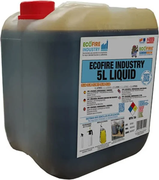 Extintor de Incendios Ecofire Industry 5 Litros