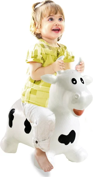 Correpasillos Vaca Saltarina con Bomba