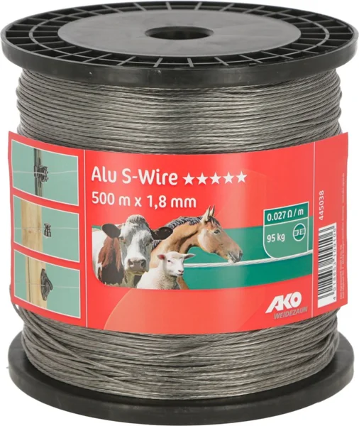 Cable Trenzado Pastor Electrico Aluminio 500 Metros