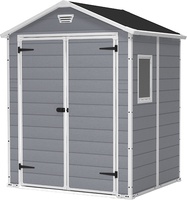 Caseta Keter Manor 6x5DD gris 226 x 152 x185 cm DA�ADA