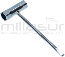 Llave Bujias Stihl 13-19 Destor. Plano