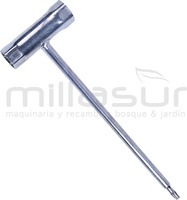 Llave Bujias Stihl 17-19 x 75 x 220 Torx-27