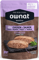 Sobre Wetline Ownat Gatos Sterilized Grain Free Pollo y Salmon