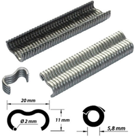 Blister Grapa A/omega-20 Galvanizada 1000 Unidades