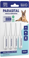 Parasital Pack 4 Pipetas Perros Grande +25 Kg Parasital Pack 4 Pipetas Perros Grande +25 Kg
