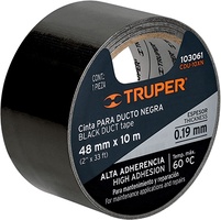 Cinta Americana 48mm x 10m Negro Truper