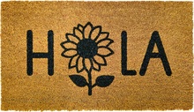 Felpudo Coco/Pvc Hola Girasol 40x70