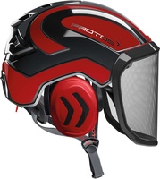 Casco Protos Integral Arborist Negro/Rojo Neon Casco Protos Integral Arborist Negro/Rojo Neon