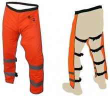 Zahon Anticorte Motosierra Amarillo Reflectante Clase 2 Talla XXL Zahon Anticorte Motosierra Amarillo Reflectante Clase 2 Talla XXL