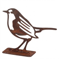 Figura Jardin Petirrojo Efecto Oxido