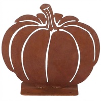 Figura Jardin Calabaza Redonda Efecto Oxido