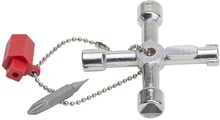 Llave Cabinas Agua, Gas, Electricidad