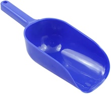 Cuchara Azul para Comida de Mascotas Talla M