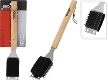 Cepillo Acero Inoxidable para Barbacoa - 39,5x9,10 cm