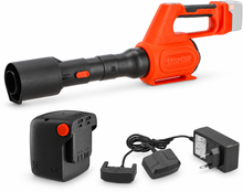 Kit soplador Stocker Power 21 V 630 + bater�a 4 Ah + cargador doble