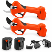 Pack poda para 2 personas Stocker Magma: 2 tijeras E-40 + 2 bater�as 2,6 Ah y cargador
