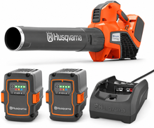 Pack soplador Husqvarna 525iB Mark II + 2 bater�as 40-B140X 4 Ah + cargador 40-C80