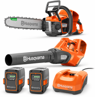 Pack corte y limpieza Husqvarna 540i XP + 530iB + 2 B330X 9 Ah + C500X