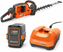 Kit cortasetos Husqvarna 522iHD75 75 cm + bater�a 40-B140X 4 Ah y cargador 40-C500X