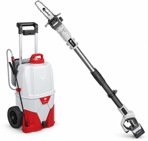 Pack poda en altura y pulverizaci�n Pulmic Pegasus 35 L + sierra telesc�pica Kamikaze KVS7000P con bater�as