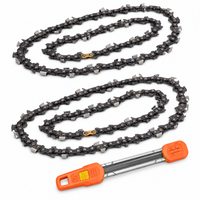 Pack motosierra: 2 cadenas Husqvarna S35G .325 1,5 mm 72 eslabones + afilador 2 en 1 Husqvarna 4,8 mm