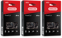 Pack 3 cadenas de motosierra Oregon PowerCut 73EXL 72 eslabones � 3/8 � 1,5 mm