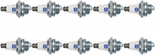 Pack 10 buj�as Husqvarna HQT-8 originales