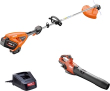 Pack mantenimiento jard�n ECHO 56 V: desbrozadora DSRM-2400L + soplador DPB-2500 + 2 bater�as 4,5 Ah y cargador ultrarr�pido