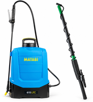 Pack pulverizador el�ctrico Matabi e15 LTC 15 L + lanza telesc�pica 3,2 m