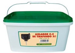 Aislador de Tirafondo Z-5 10 unidades