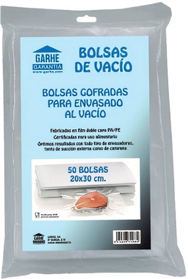 Paquete 50 Bolsas Gofrada Envasado Al Vacio 12x50 cm 
