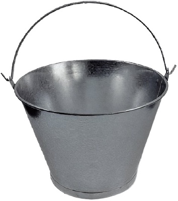 Cubo Conico Galvanizado 8