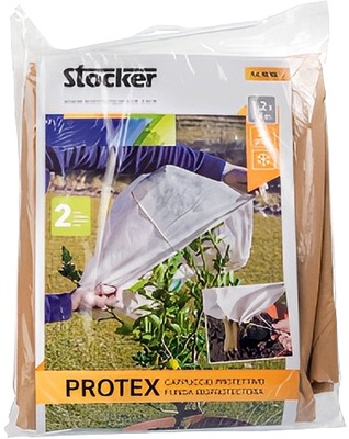 Manta Termica Protector Plantas Beige 1,2x1,6 metros 2 uds