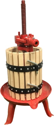 Llagar Redondo Base Metalica Roja 30 cm. Diametro Llagar Redondo Base Metalica Roja 30 cm. Diametro