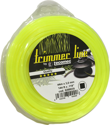 Hilo Desbrozadora Cuadrado Trimmer Line 3.0mm 44m