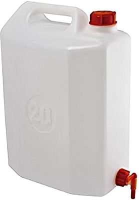 Bidon Plastico con Grifo 20 litros Ref 125